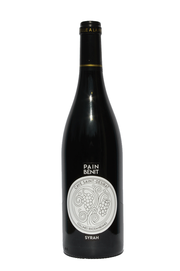 Cave Saint-Désirat IGP Collines Rhodaniennes Syrah rouge cuvée Pain Bénit 2022