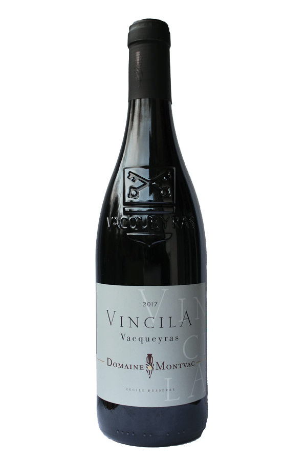 Domaine Montvac AOP Vacqueyras rouge 2017 cuvée Vincilia