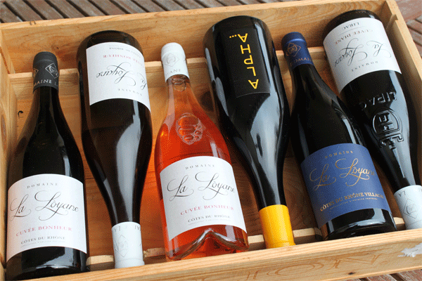 carton dégustation mai 2025 Domaine la Lôyane